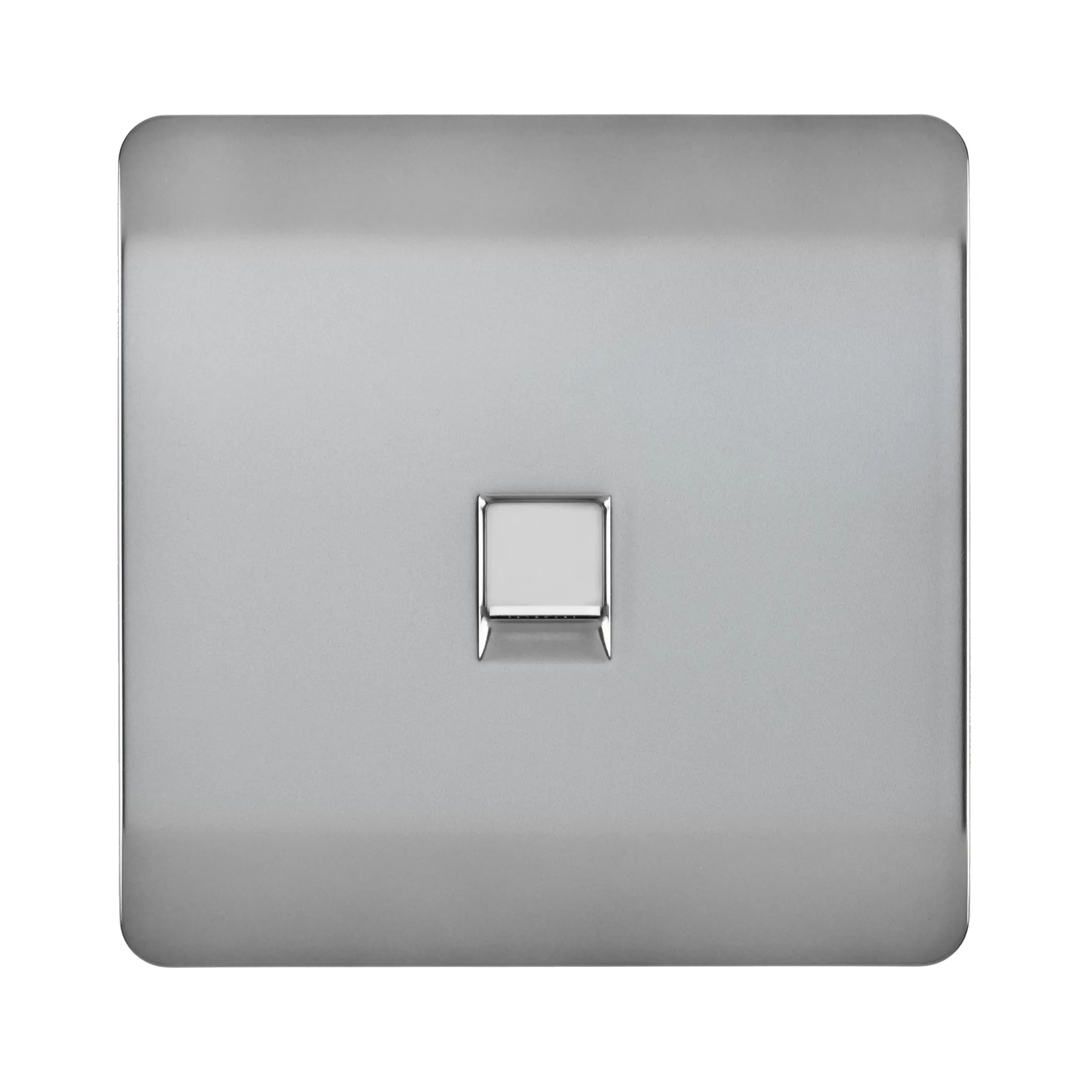 ART-TLPBS  1 Gang Telephone Brushed Steel